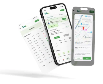 Tubo App for office, field, and hybrid staff app screen