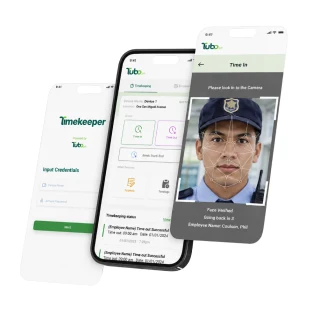 Timekeeper – One android device for onsite employees app screen